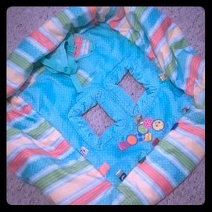 Baby high chair/shopping cart cover